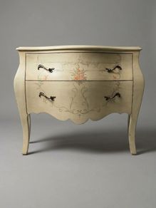 Vintage Venetian-Style Painted Chest of Drawers