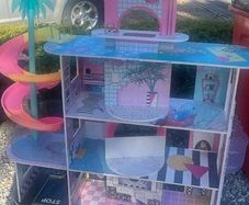 LOL doll house. Free to go. Will not be disassembled-will be as seen. Need collected today. Thank you