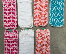 TotsBots PeeNut Bamboo 3 in 1 Nappy Pads 7 Sets
