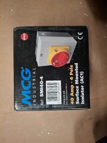 40A 4 Pole Isolator