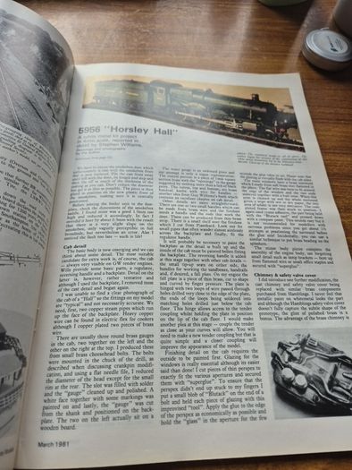 Rare Find: Vintage Railway Modellier March 1981
