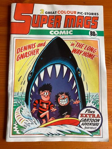 Comic:' Super Mags' 1986