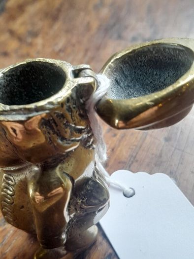 Victorian Brass Vesta Case