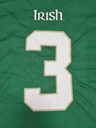 Notre Dame Men's Adidas Football Jersey Size 2XL-3XL