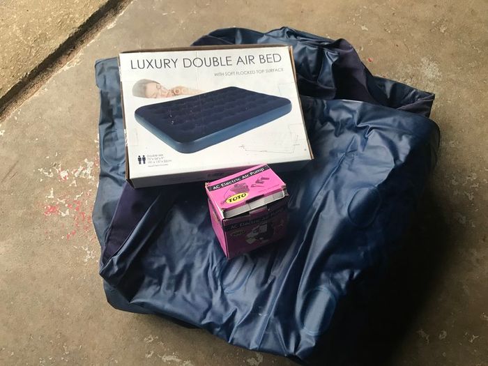 double air bed