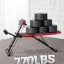 Multi-Functional Weight Bench - Adjustable & Foldable - Roman Chair Design - 350kg Capacity Image 3