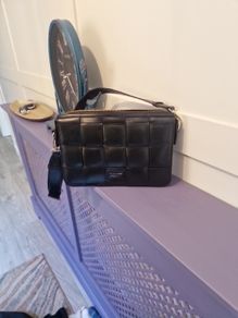 River Island black handbag