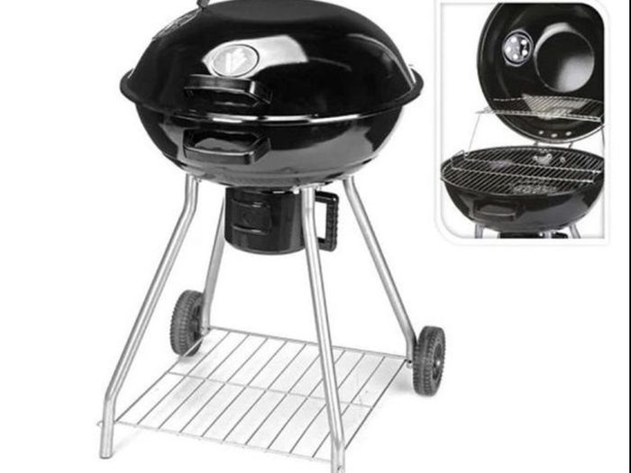 Vaggan bbq on wheels 45cm  Brand new in box