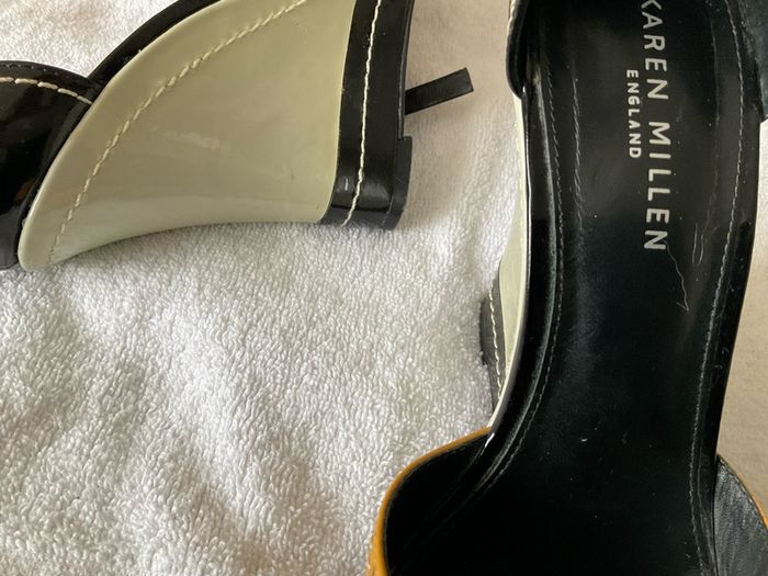 Karen Millen Wedge Leather Upper Heels for Women
