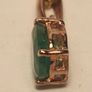 Lovely Petite Natural Zambian Emerald Pendant & Chain Image 5