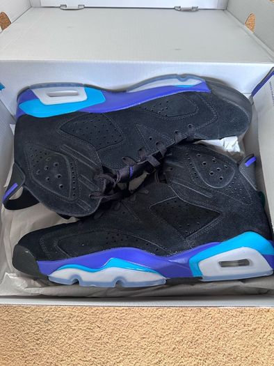 Nike Air Jordan retro 6 'AQUA' Sneakers (NEW)