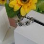 Brand new genuine Pandora sterling silver pave ring Image 4