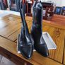 Black M&S cowboy boots Image 7