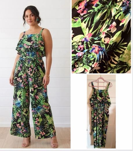 Primark tropical wide leg jumpsuit chic summer comfy holidays