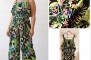 Primark tropical wide leg jumpsuit chic summer comfy holidays