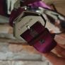 Karen Millen Stunning Purple Satin Strappy Sandals Heels Image 4