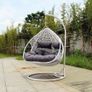 New Rattan Garden Hanging Swing Egg Chairs / Delivery Image 6
