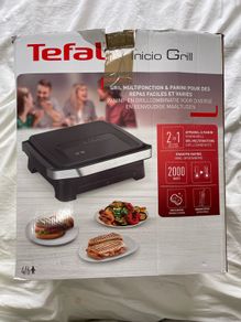 Tefal Panini Grill 2000W - Excellent Condition - Boxed