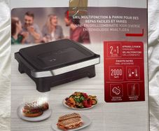 Tefal Panini Grill 2000W - Excellent Condition - Boxed
