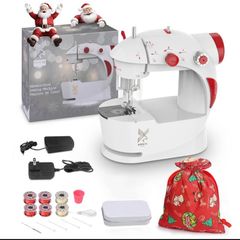 Brand New KPCB Sewing Machine Children with DIY Bag Material for Christmas,