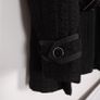 Jasper Conran Black Quilted Trench Coat Peacoat 18UK/46EU Image 6