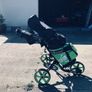 Clicgear golf trolley and matching bag Image 8