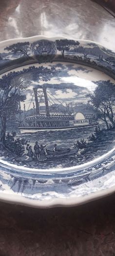 Vintage Big Cake Plates