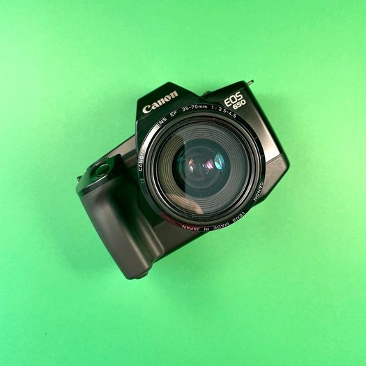 Canon Eos 650 + 2 Lens