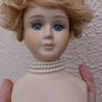 Vintage Hand Painted Porcelain Doll Head Image 7