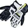 Luxury Genuine Leather Racing Motorcycle Gloves Carbon Knuckle Protective Motorbike Gloves Image 2