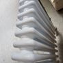 Traditional Towel Rail 952mm High - Steel Image 6