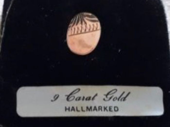 Gold Tie Pin