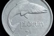 Ireland - 1964 - Florin - Salmon - KM.15a - [2456]