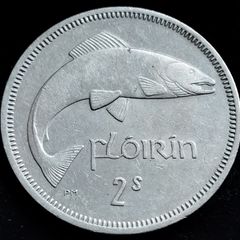 Ireland - 1964 - Florin - Salmon - KM.15a - [2456]