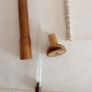 Antique French Albuminometer. Wood & Glass. Original Instructions Image 3
