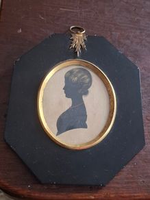 Victorian silhouette