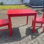 Free kids table and chairs Image 2