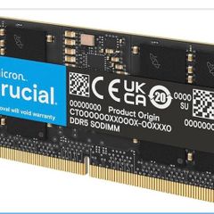 Crucial DDR5 RAM 32GB 4800MHz SODIMM, Laptop Computer Memory, Mini PC, CL40