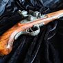 decorative 18th-century style flintlock pistol replica Image 6