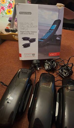 3 Cordless Phones