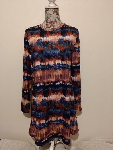 Beautiful Colourful Dress, New With Tags