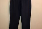 Navy tracksuit bottoms (size 8)