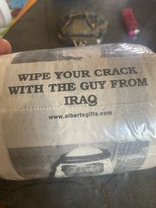 Saddam toilet roll