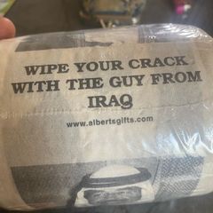 Saddam toilet roll