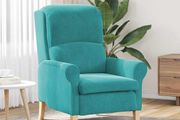 Armchair Turquoise Velvet
