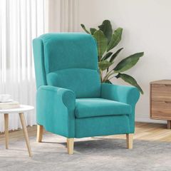 Armchair Turquoise Velvet