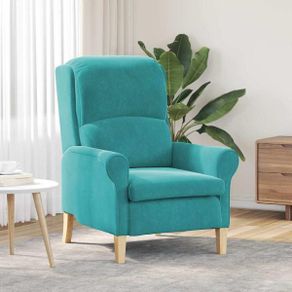 Armchair Turquoise Velvet