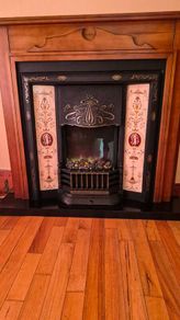 Electric fire and surround