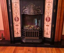 Electric fire and surround