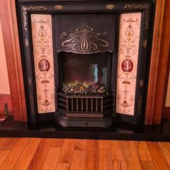 Electric fire and surround
